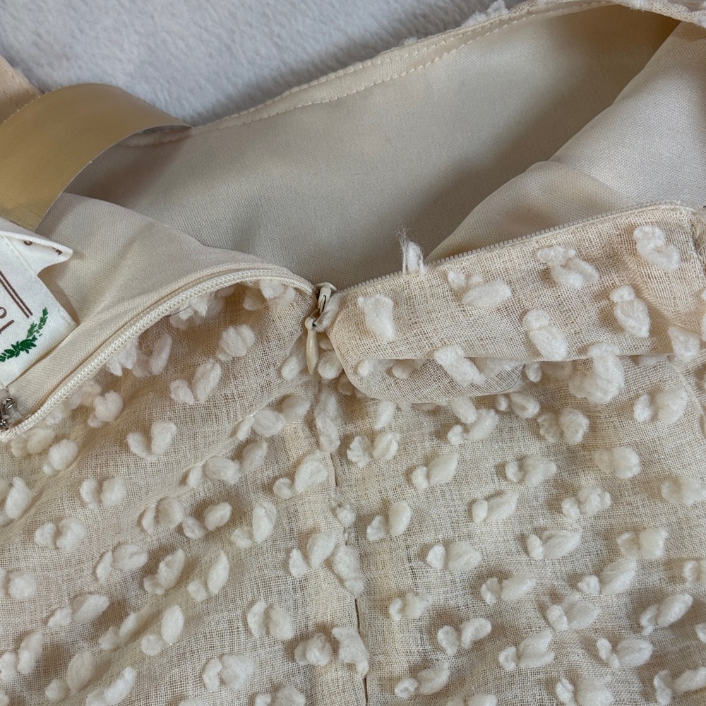 Love Riche Cream Textured Mini Dress - Picture 9 of 9